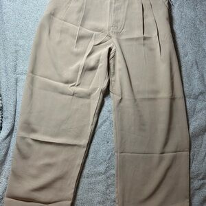 GAP Easy Trouser Beige Pull-On Pants | Size 14 | NWT